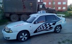 3 169 р. Высокий универсальный спойлер Кураж Opel Vectra C седан дорестайлинг (2002-2005) (Без места под стоп сигнал, Неокрашенный)  с доставкой в г. Екатеринбург. Увеличить фотографию 5