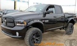 21 249 р. Накладки на колёсные арки BUSHWACKER DESIGN Dodge Ram DJ, DS (2008-2012) (Неокрашенные)  с доставкой в г. Екатеринбург. Увеличить фотографию 1