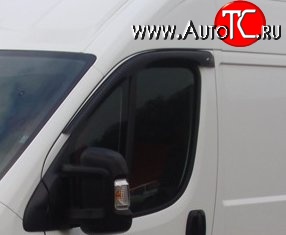 999 р. Комплект дефлекторов окон (ветровиков) 4 шт. (рестайлинг) Russtal Fiat Ducato 250 (2006-2014)  с доставкой в г. Екатеринбург