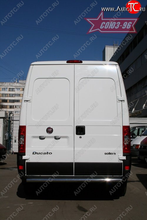 10 574 р. Защита заднего бампера Souz-96 (d42) Fiat Ducato 250 (2006-2014)  с доставкой в г. Екатеринбург