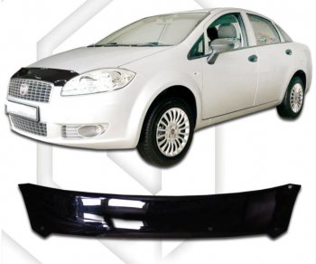 Дефлектор капота CA-Plastic Fiat Linea (2007-2016)