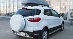 15 649 р. Защита заднего бампера (Ø75x42 мм, нержавейка) Russtal Ford EcoSport дорестайлинг (2013-2019)  с доставкой в г. Екатеринбург. Увеличить фотографию 4