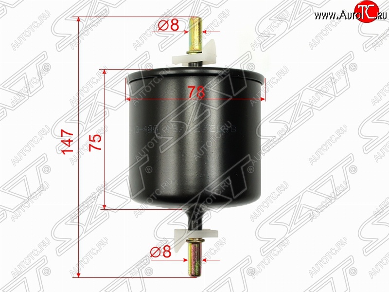 369 р. Топливный фильтр SAT  Ford Escape  1 (2000-2007), Ford Maverick  TM1 (2000-2007), Mazda Tribute (2000-2007)  с доставкой в г. Екатеринбург