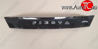 999 р. Дефлектор капота Russtal (короткий) Ford Fiesta 6 хэтчбэк 3 дв. рестайлинг (2012-2019)  с доставкой в г. Екатеринбург