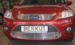 Декоративная вставка решетки радиатора Berkut Ford Focus 2 универсал рестайлинг (2007-2011)