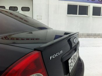 3 399 р. Лип спойлер АВТОКРАТ  Ford Focus  2 (2004-2011)  седан дорестайлинг, седан рестайлинг (Неокрашенный)  с доставкой в г. Екатеринбург. Увеличить фотографию 2