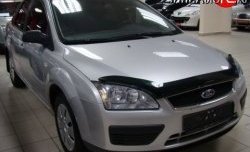 3 089 р. Дефлектор капота NovLine Ford Focus 2 хэтчбэк 5 дв. дорестайлинг (2004-2008)  с доставкой в г. Екатеринбург. Увеличить фотографию 1