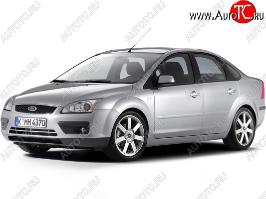 3 199 р. Бампер передний Стандартный Ford Focus 2 универсал дорестайлинг (2004-2008) (Неокрашенный)  с доставкой в г. Екатеринбург