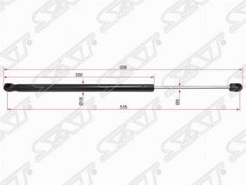 Газовый упор крышки багажника SAT Ford Focus 3 универсал дорестайлинг (2010-2015)