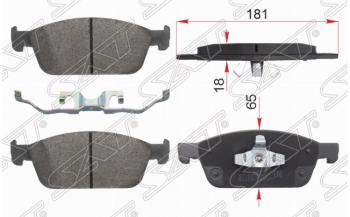 1 699 р. SAT Ford Transit цельнометаллический фургон (2014-2022)  с доставкой в г. Екатеринбург. Увеличить фотографию 1