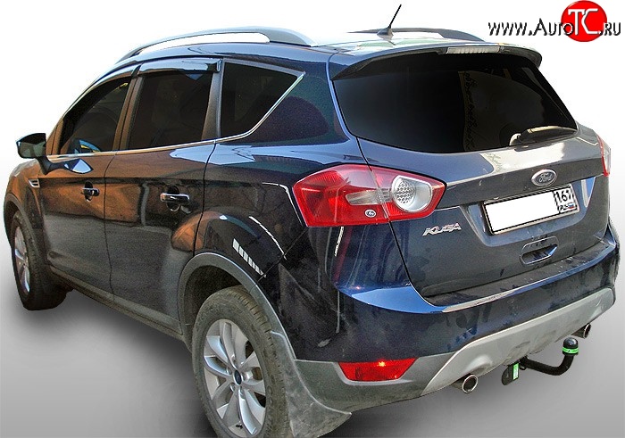 8 549 р. Фаркоп Лидер Плюс  Ford Kuga  1 (2008-2013) (Без электропакета)  с доставкой в г. Екатеринбург