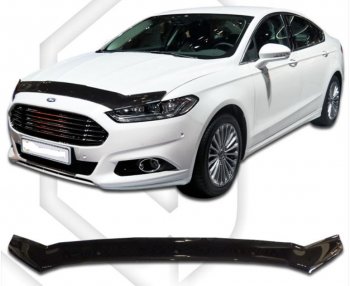 Дефлектор капота CA-Plastiс Ford (Форд) Mondeo (Мондео)  MK5 CD391 (2014-2018) MK5 CD391 дорестайлинг седан