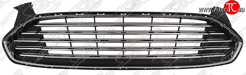 5 549 р. Решётка радиатора SAT  Ford Mondeo  MK5 CD391 (2014-2018) дорестайлинг седан, дорестайлинг универсал (Неокрашенная)  с доставкой в г. Екатеринбург