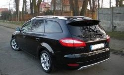 15 299 р. Накладка на задний бампер Titanium Ford Mondeo Mk4,BD дорестайлинг, седан (2007-2010)  с доставкой в г. Екатеринбург. Увеличить фотографию 2