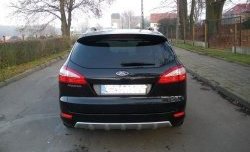 15 299 р. Накладка на задний бампер Titanium Ford Mondeo Mk4,BD дорестайлинг, седан (2007-2010)  с доставкой в г. Екатеринбург. Увеличить фотографию 3