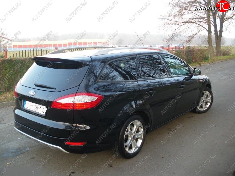 15 299 р. Накладка на задний бампер Titanium Ford Mondeo Mk4,BD дорестайлинг, седан (2007-2010)  с доставкой в г. Екатеринбург