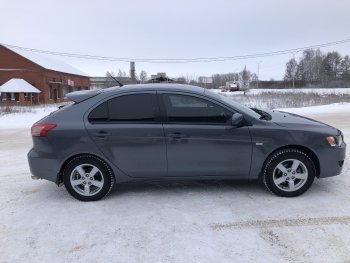 5 399 р. Верхний спойлер Sport 5D (хетчбек) Mitsubishi Lancer 10 хэтчбэк дорестайлинг (2007-2010) (Неокрашенный)  с доставкой в г. Екатеринбург. Увеличить фотографию 4