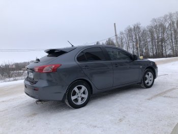 5 399 р. Верхний спойлер Sport 5D (хетчбек) Mitsubishi Lancer 10 хэтчбэк дорестайлинг (2007-2010) (Неокрашенный)  с доставкой в г. Екатеринбург. Увеличить фотографию 5