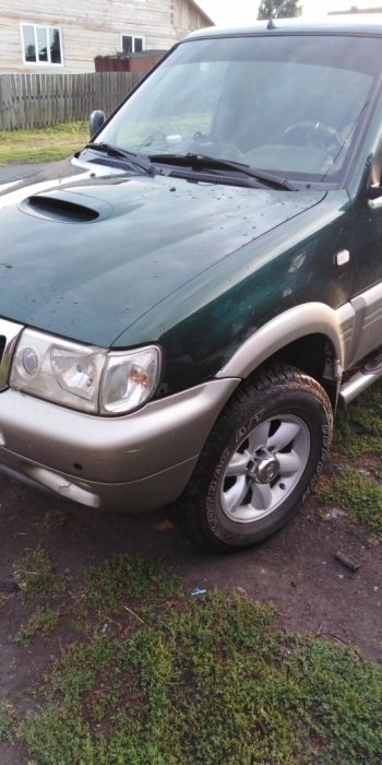 6 449 р. Правое переднее пластиковое крыло (левый руль) Стандарт Nissan Terrano2 R20 2-ой рестайлинг (1999-2006)  с доставкой в г. Екатеринбург. Увеличить фотографию 2