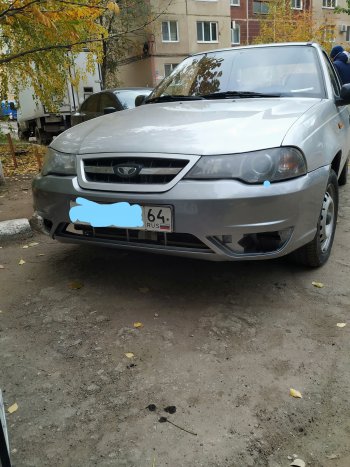 3 199 р. Передний бампер SAT  Daewoo Nexia  рестайлинг (2008-2015) (Неокрашенный)  с доставкой в г. Екатеринбург. Увеличить фотографию 3