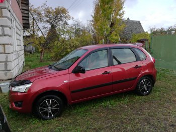 3 399 р. Спойлер Sport  Datsun mi-DO (2014-2021) хэтчбэк (Неокрашенный)  с доставкой в г. Екатеринбург. Увеличить фотографию 4