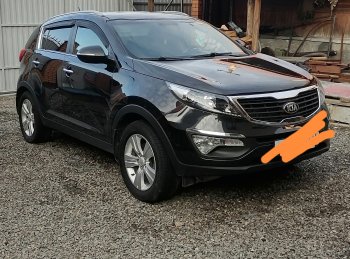 10 599 р. Правая передняя фара SAT (диодная полоса)  KIA Sportage  3 SL (2014-2016) рестайлинг  с доставкой в г. Екатеринбург. Увеличить фотографию 2