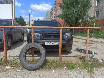 4 599 р. Решётка радиатора DM-Style  Renault Duster  HS (2010-2015) дорестайлинг (Без сетки, Неокрашенная глянец (под окраску))  с доставкой в г. Екатеринбург. Увеличить фотографию 6