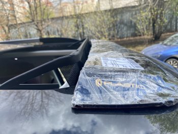 1 759 р. Универсальный дефлектор люка CA Plastic (940 мм) Audi A6 C7 дорестайлинг, седан (2010-2014) (Classic полупрозрачный)  с доставкой в г. Екатеринбург. Увеличить фотографию 5