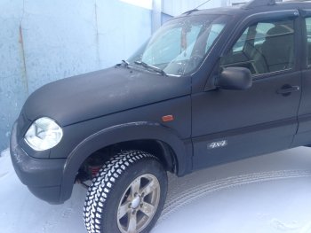 1 799 р. Арки крыльев Кураж 2  Chevrolet Niva  2123 (2002-2008), Лада 2123 (Нива Шевроле) (2002-2008) (Неокрашенные)  с доставкой в г. Екатеринбург. Увеличить фотографию 5