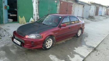 7 299 р. Передний бампер VeilSide Honda Civic EJ,EK,EM седан дорестайлинг (1995-1998) (кузов: седан)  с доставкой в г. Екатеринбург. Увеличить фотографию 9