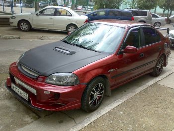 1 429 р. Воздухозаборник Миллер на капот Subaru Legacy BL/B13 дорестайлинг седан (2003-2006) (Неокрашенный)  с доставкой в г. Екатеринбург. Увеличить фотографию 6