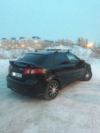 3 169 р. Пороги накладки Атланта Chevrolet Lacetti хэтчбек (2002-2013) (Неокрашенные)  с доставкой в г. Екатеринбург. Увеличить фотографию 5