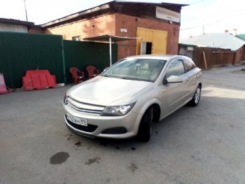 829 р. Реснички Global Tuning  Opel Astra ( H,  H GTC) (2004-2015) седан дорестайлинг, универсал, хэтчбек 3 дв. дорестайлинг, хэтчбек 5дв дорестайлинг, хэтчбек 3 дв. рестайлинг, универсал рестайлинг, хэтчбек 5дв рестайлинг (Неокрашенные)  с доставкой в г. Екатеринбург. Увеличить фотографию 21