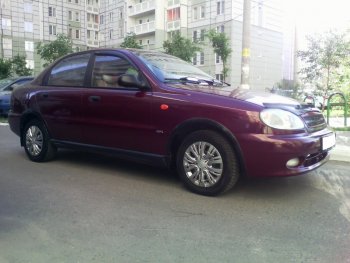 1 969 р. Комплект порогов Дельта  Chevrolet Lanos ( T100,  T150,  седан) (1997-2017), Daewoo Sense  Т100 (1997-2008), ЗАЗ Chance ( седан,  хэтчбэк) (2009-2017), ЗАЗ Sens ( седан,  хэтчбэк) (2007-2017) (Неокрашенные)  с доставкой в г. Екатеринбург. Увеличить фотографию 7