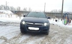 829 р. Реснички Global Tuning  Opel Astra ( H,  H GTC) (2004-2015) седан дорестайлинг, универсал, хэтчбек 3 дв. дорестайлинг, хэтчбек 5дв дорестайлинг, хэтчбек 3 дв. рестайлинг, универсал рестайлинг, хэтчбек 5дв рестайлинг (Неокрашенные)  с доставкой в г. Екатеринбург. Увеличить фотографию 11