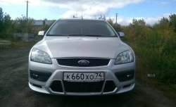 2 899 р. Накладка переднего бампера Sport Style Ford Focus 2 универсал дорестайлинг (2004-2008) (Неокрашенная)  с доставкой в г. Екатеринбург. Увеличить фотографию 4