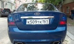 17 999 р. Задний бампер M-VRS Ford Focus 2 седан рестайлинг (2007-2011) (Неокрашенный)  с доставкой в г. Екатеринбург. Увеличить фотографию 4