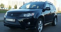 679 р. Радиаторная решётка Sport Mitsubishi Outlander XL (CW)  дорестайлинг (2005-2009) (Неокрашенная)  с доставкой в г. Екатеринбург. Увеличить фотографию 11