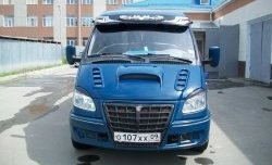 3 519 р. Пластиковый капот Super-Sport ГАЗ ГАЗель 3302 1-ый рестайлинг бортовой  (2003-2010) (Неокрашенный)  с доставкой в г. Екатеринбург. Увеличить фотографию 2