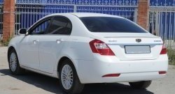 2 599 р. Лип спойлер Кураж  Geely Emgrand EC7 (2009-2016) седан дорестайлинг (Неокрашенный)  с доставкой в г. Екатеринбург. Увеличить фотографию 1