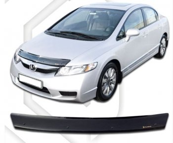 Дефлектор капота USA CA-Plastiс Honda (Хонда) Civic (Цивик)  FD (2005-2011) FD седан дорестайлинг, седан рестайлинг