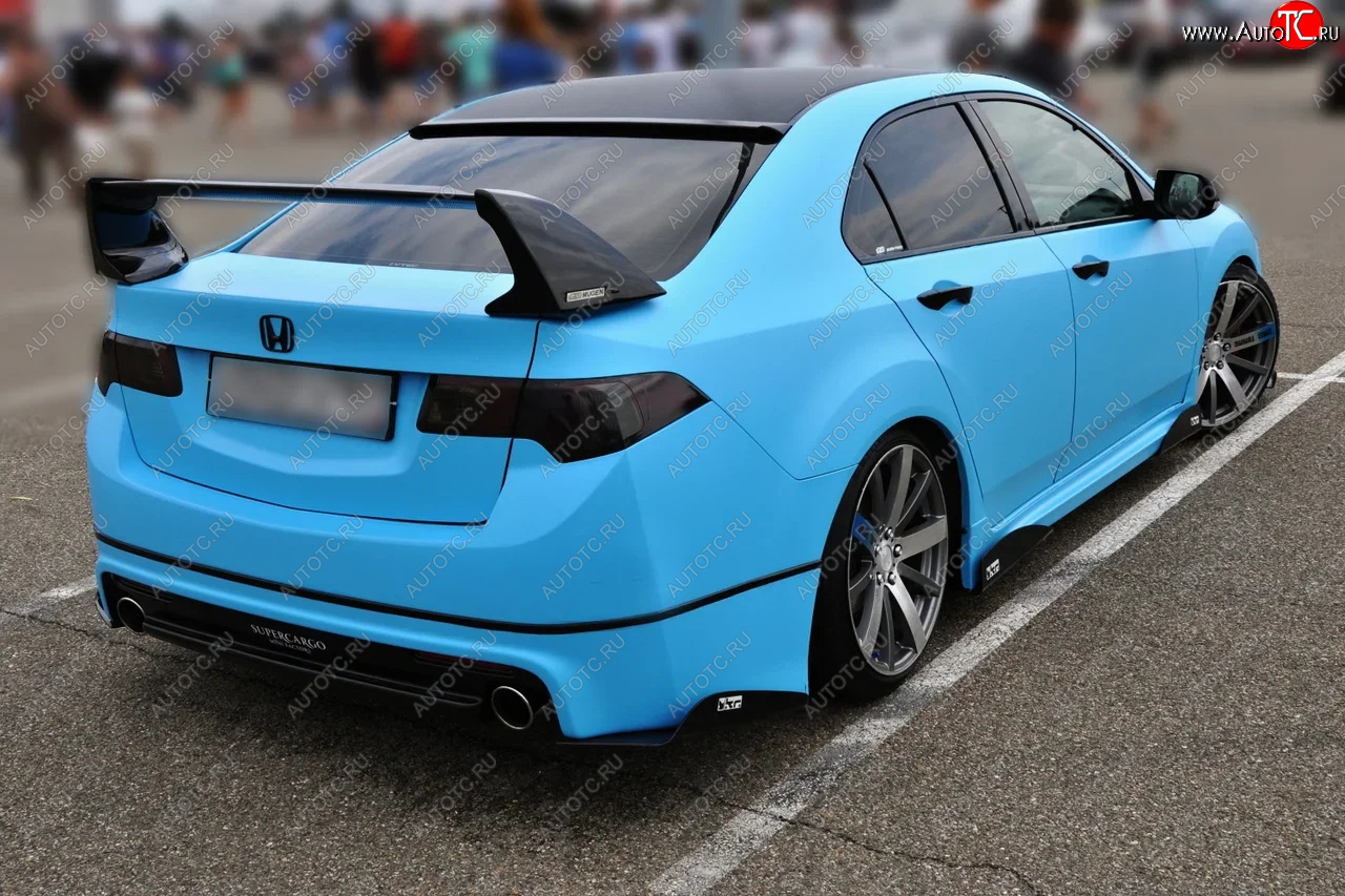 6 549 р. Спойлер Mugen  Honda Civic  FD (2005-2011) седан дорестайлинг, седан рестайлинг (Неокрашенные)  с доставкой в г. Екатеринбург