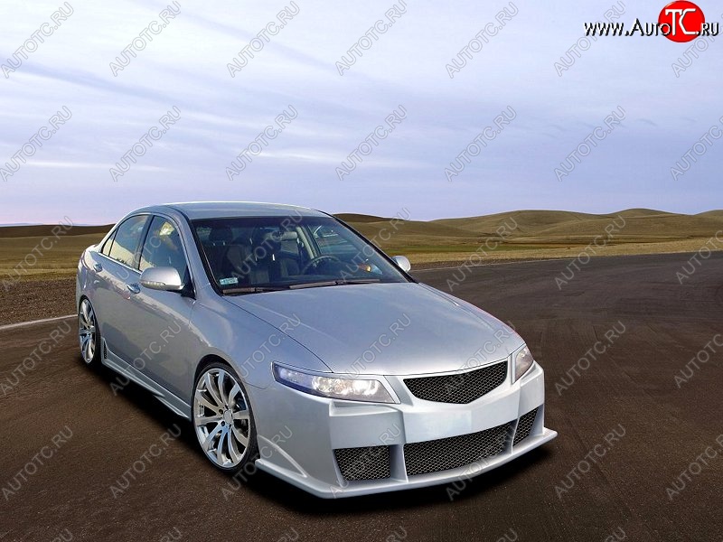 3 649 р. Реснички на фары EVO Honda Accord CL седан дорестайлинг (2002-2005)  с доставкой в г. Екатеринбург