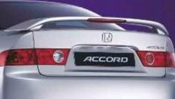 5 499 р. Спойлер CT Honda Accord 7 CL седан дорестайлинг (2002-2005) (Неокрашенный)  с доставкой в г. Екатеринбург. Увеличить фотографию 2