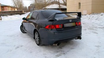 6 799 р. Спойлер Mugen  Honda Accord  CL (2002-2008) седан дорестайлинг, седан рестайлинг (Неокрашенные)  с доставкой в г. Екатеринбург. Увеличить фотографию 2