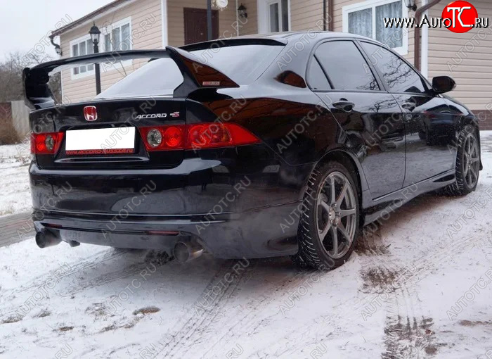 6 799 р. Спойлер Mugen  Honda Accord  CL (2002-2008) седан дорестайлинг, седан рестайлинг (Неокрашенные)  с доставкой в г. Екатеринбург