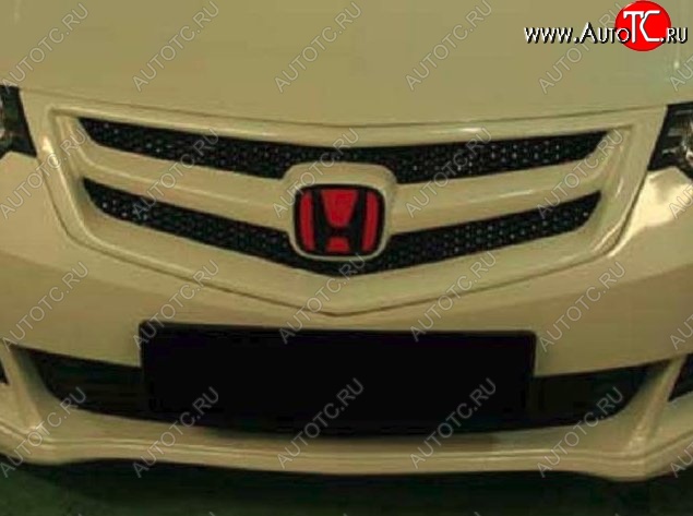 5 399 р. Решётка радиатора Sport Style Honda Accord CU седан дорестайлинг (2008-2011) (Неокрашенная)  с доставкой в г. Екатеринбург