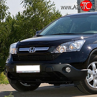 4 599 р. Дефлектор капота NovLine  Honda CR-V  RE1,RE2,RE3,RE4,RE5,RE7 (2007-2010) дорестайлинг  с доставкой в г. Екатеринбург