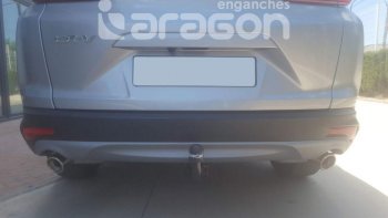 68 599 р. Фаркоп Aragon.(шар V) Honda CR-V RM1,RM3,RM4 дорестайлинг (2012-2015)  с доставкой в г. Екатеринбург. Увеличить фотографию 2