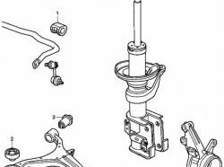349 р. Полиуретановая втулка стабилизатора задней подвески Точка Опоры Honda CR-V RD1,RD2,RD3  дорестайлинг (1995-1998)  с доставкой в г. Екатеринбург. Увеличить фотографию 2